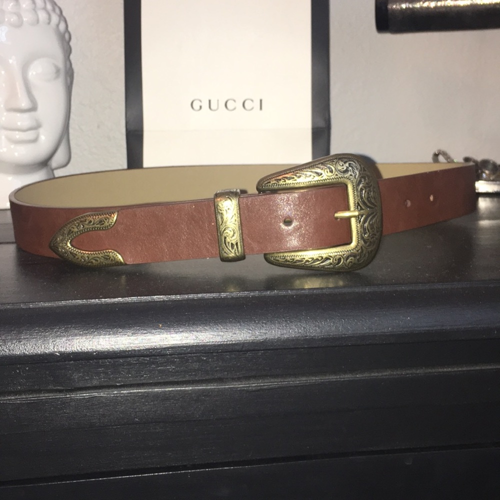 Vince Camuto genuine leather belt - Picture 1 of 6